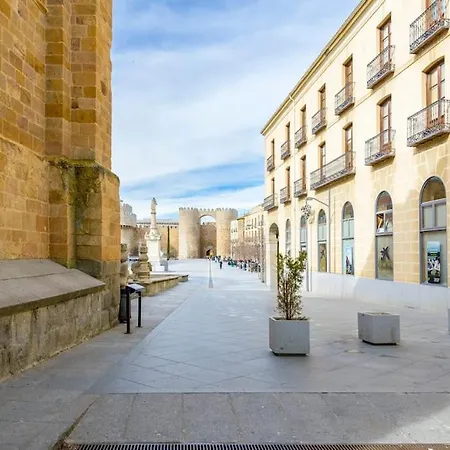Apartment Balcony Of The I 1min To Avila's Alcazar Avila