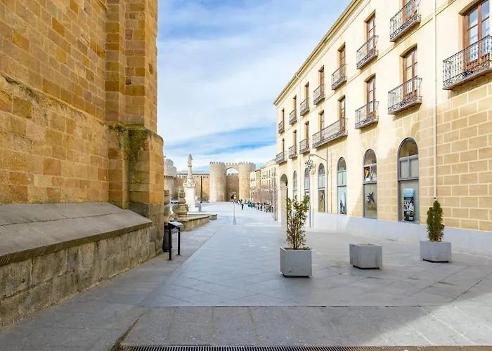 아파트 Balcony Of The I 1min To Avila's Alcazar Ávila